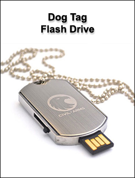 Dog Tag Flash Drive